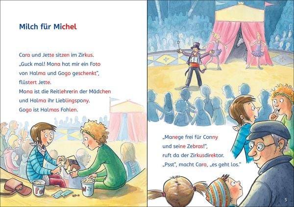 Leselöwen Lesetraining 2. Klasse - Ponygeschichten