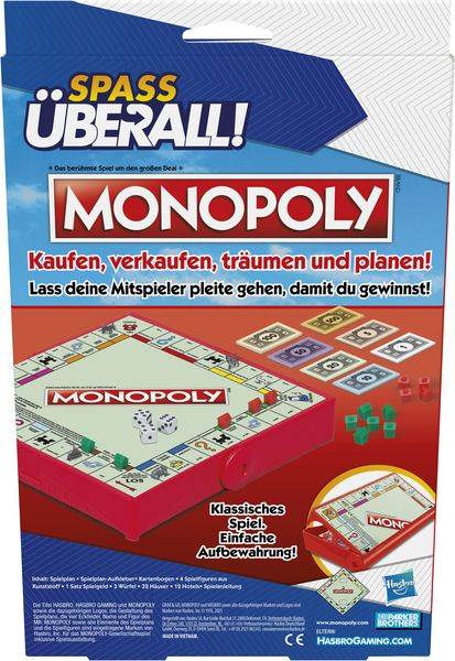 Hasbro - Monopoly Spaß überall