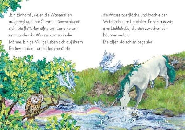 LESEZUG/2. Klasse: Einhorn Luna. Die Suche nach dem Zauberkristall