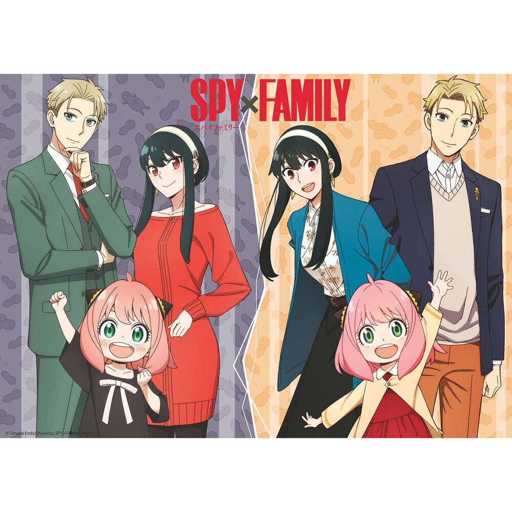 Spy x Family Puzzle Collage (1000 Teile)