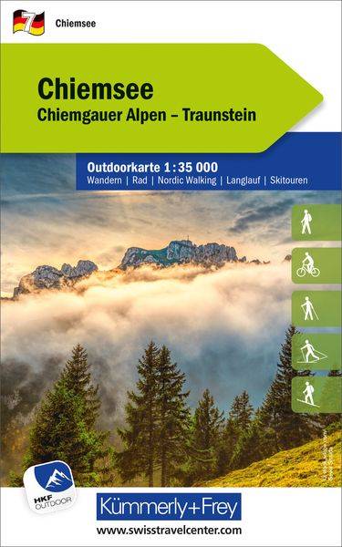 Chiemsee, Nr. 07, Outdoorkarte 1:35 000