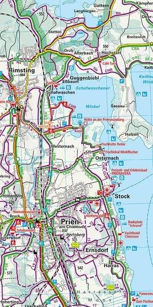 Chiemsee, Nr. 07, Outdoorkarte 1:35 000