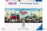 RAVENSBURGER - Puzzle Mit dem VW Bulli