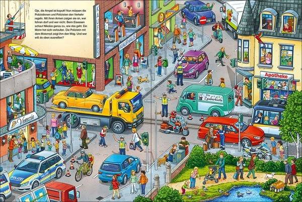 Wo ist das kleine Polizeiauto?