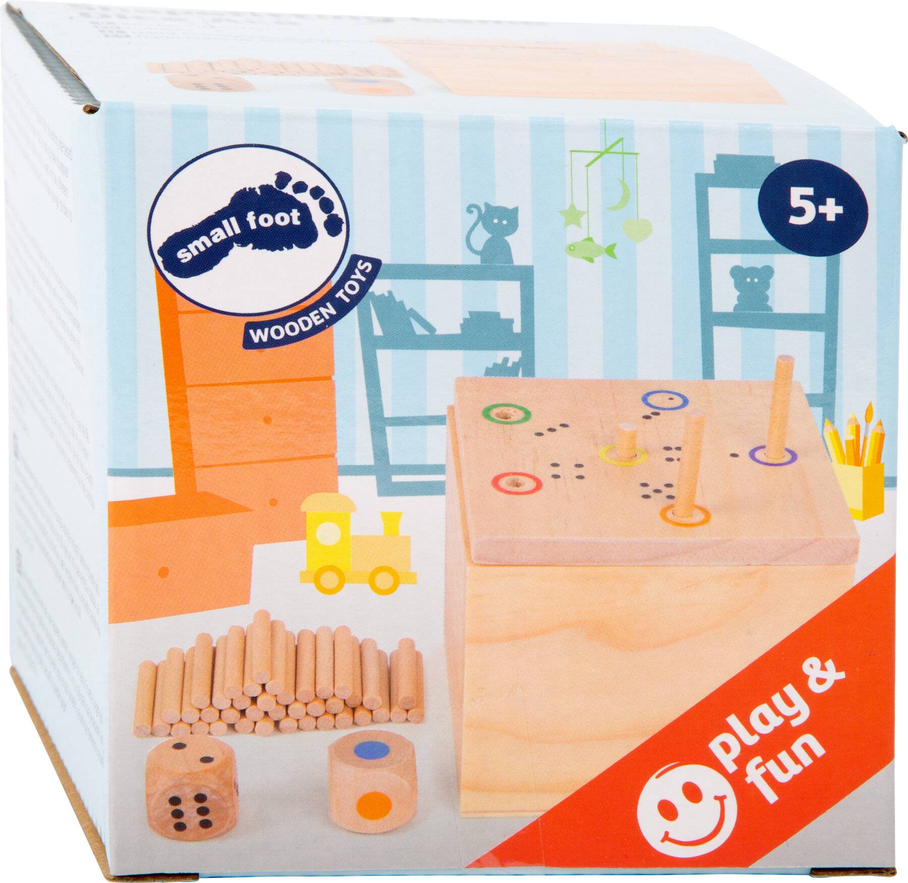 Würfelspiel 6 raus in der Box