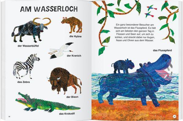 Eric Carles großes Buch der Tiere