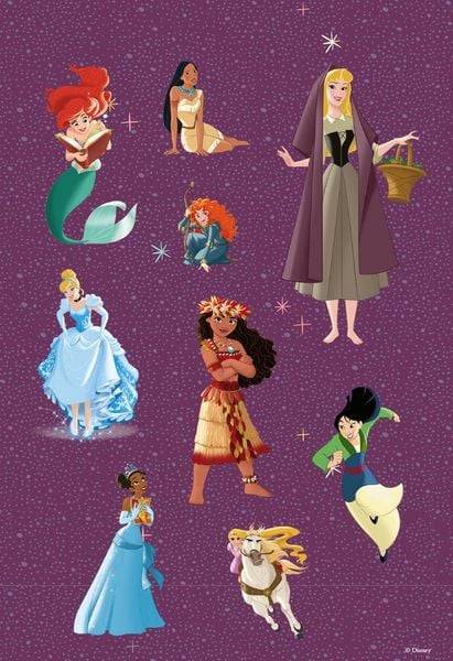 Disney Prinzessin: Zauberhafter Sticker- und Malspaß