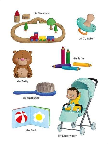 100 erste Wörter, die mein Kind wissen muss