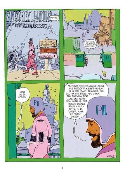 Moebius Collection: Zwischenlandung auf Pharagonescia / Der irre Ständer
