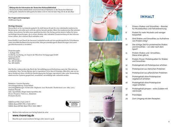 Fitness-Shakes und -Smoothies