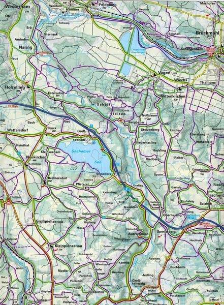KuF Deutschland Outdoorkarte 05. Tegernsee - Schliersee 1 : 35 000