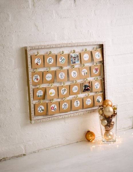Immerwährende Adventskalender. Weihnachtliche DIY-Projekte, die nachhaltig Freude schenken.