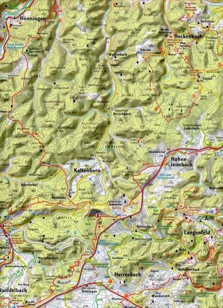 Hohe Eifel - Ahreifel - Rheineifel 1 : 50 000. Wander- und Freizeitkarte