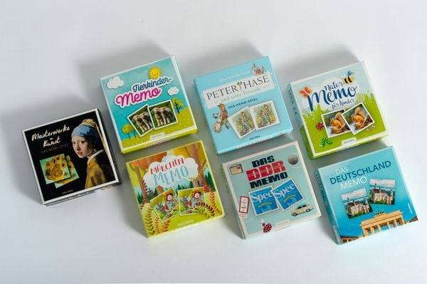 Anaconda 00812 - Meisterwerke der Kunst, Das Memo-Spiel Zubehör