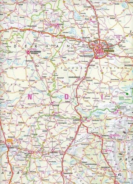 Nelles Map India: South 1:1 500 000