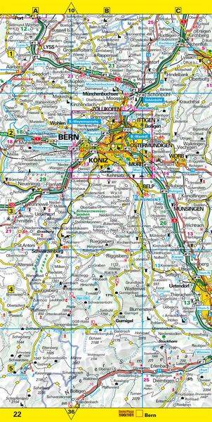 Touring Atlas Schweiz 1 : 250 000