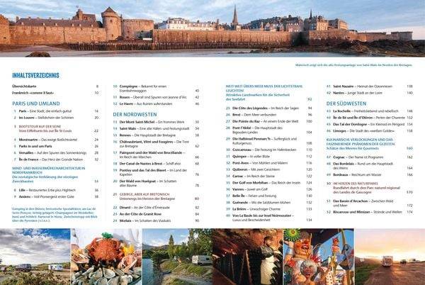 Das Wohnmobil Reisebuch Frankreich