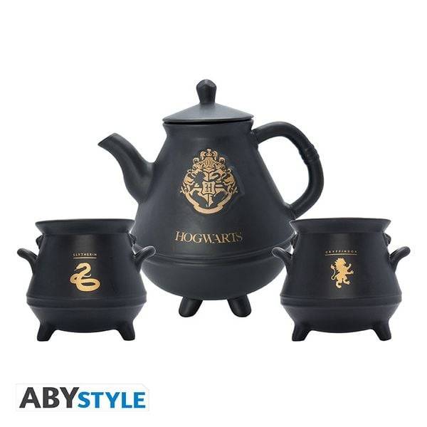 Harry Potter Hogwarts Teekanne und Kessel-Set