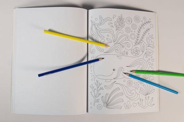 Malen, träumen und entspannen - Die schönsten Ausmalbilder für Kinder