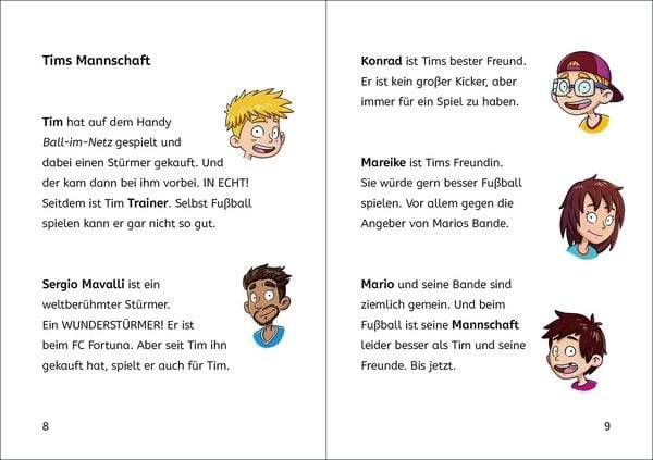 Leselöwen 1. Klasse - Torschusspanik beim Wunderstürmer