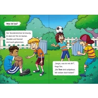 Leselöwen 1. Klasse - Torschusspanik beim Wunderstürmer Leselöwen 1. Klasse - Torschusspanik beim Wunderstürmer