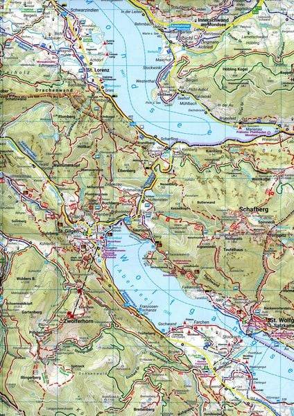 Salzkammergut, Wander-, Rad- und Freizeitkarte 1:50.000, freytag &amp; berndt, WK 0282