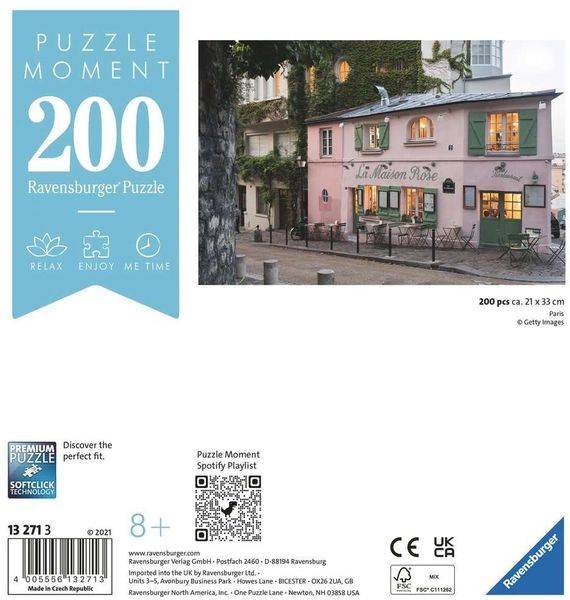 Puzzle Ravensburger Paris 200 Teile