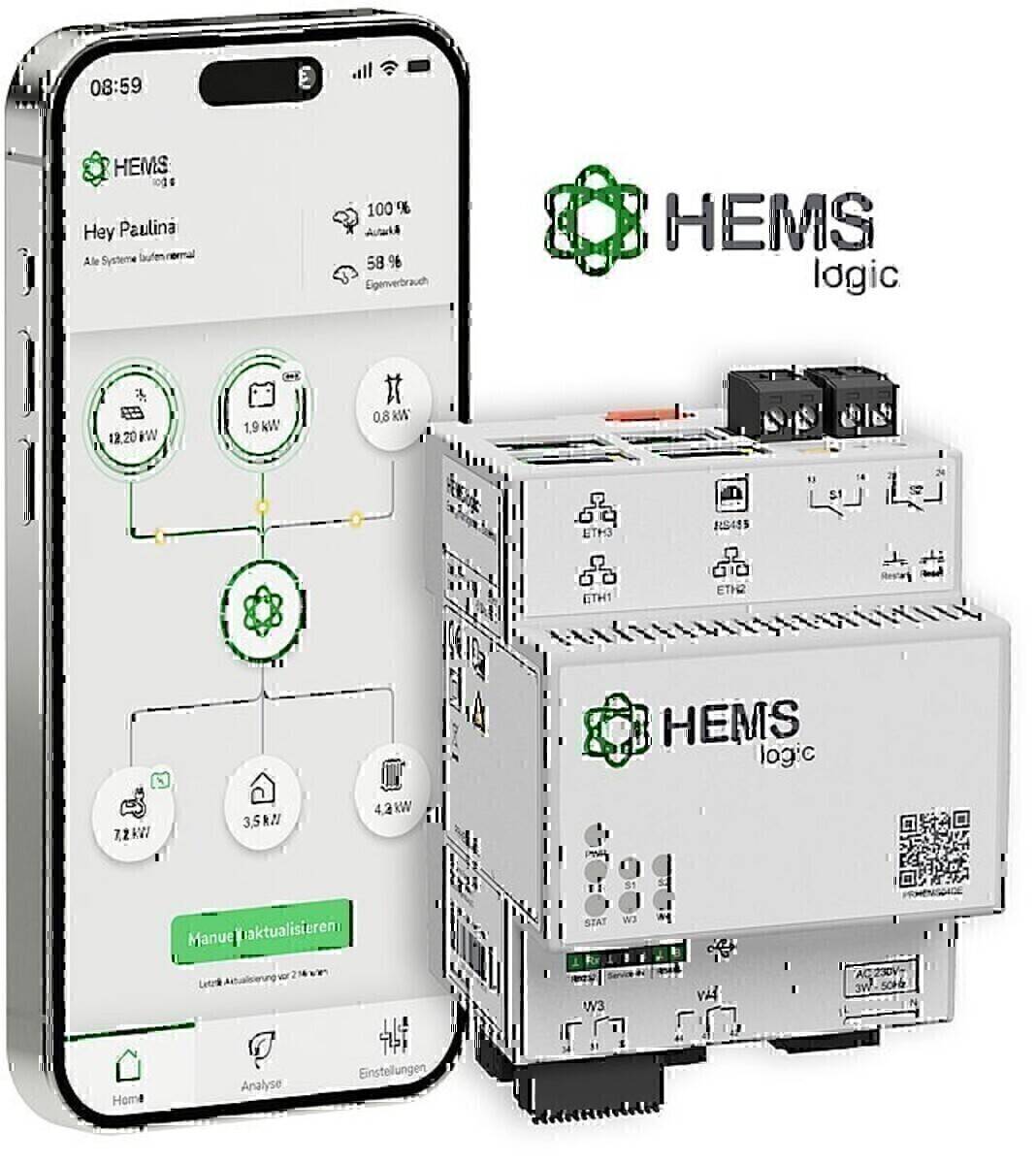 Schneider Electric HEMSlogic Gateway PRHEMS04DE