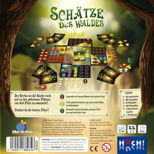 Huch Verlag - Schätze des Waldes - Wo die Pilze wachsen…