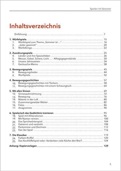 Spielen mit Senioren (Band 1)