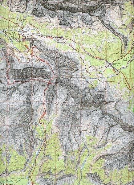 DAV Alpenvereinskarte 05/2 Karwendelgebirge Mitte 1 : 25 000
