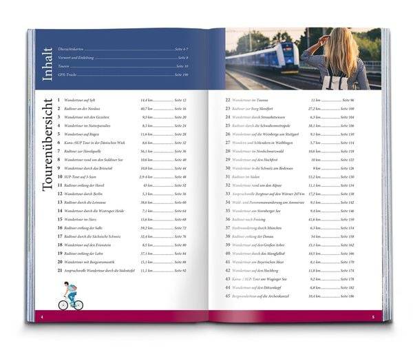45 Touren und Trips für das Deutschland-Ticket
