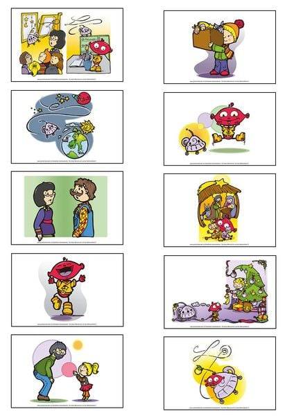 Kamishibai Adventskalender: Der kleine Marsmensch und das Weihnachtsfest