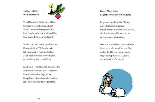 Das große kleine Buch: Weihnachtsgedichte für Kinder
