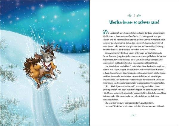 Glöckchen, das Weihnachtspony Mein Adventskalenderbuch - Ein zauberhafter Wunsch