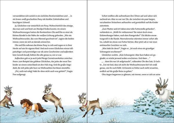 Glöckchen, das Weihnachtspony Mein Adventskalenderbuch - Ein zauberhafter Wunsch