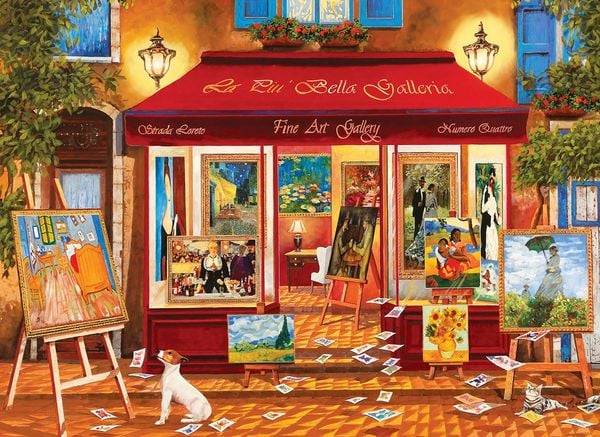Eurographics 6000-5887 - Fine Art Gallery, Kunstgalerie, Puzzle, 1000 Teile