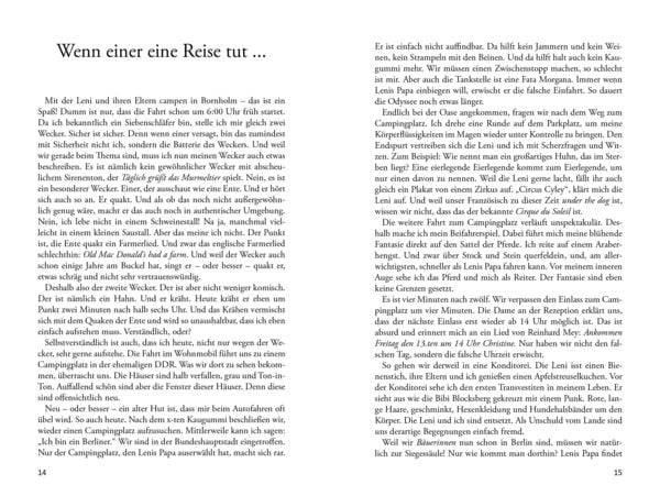 Die Kraft, der Mut und das Leben an sich