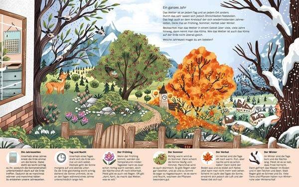Kleine Geheimnisse der Natur - Regen, Wind und Sonnenschein