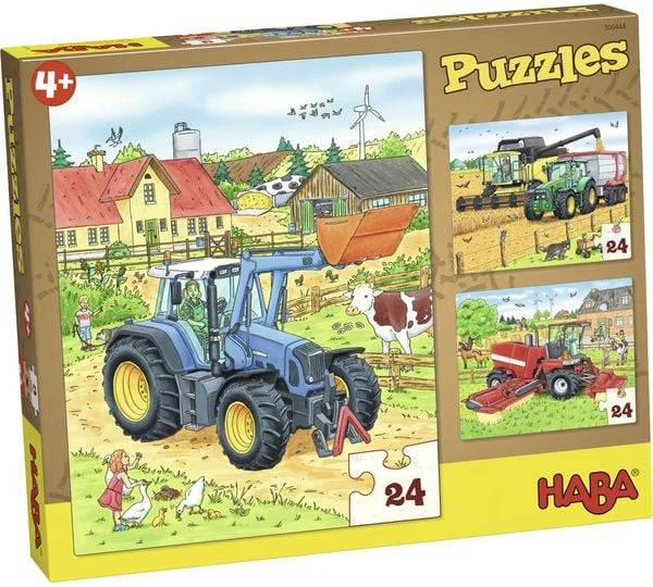 HABA - Puzzles Traktor & Co.