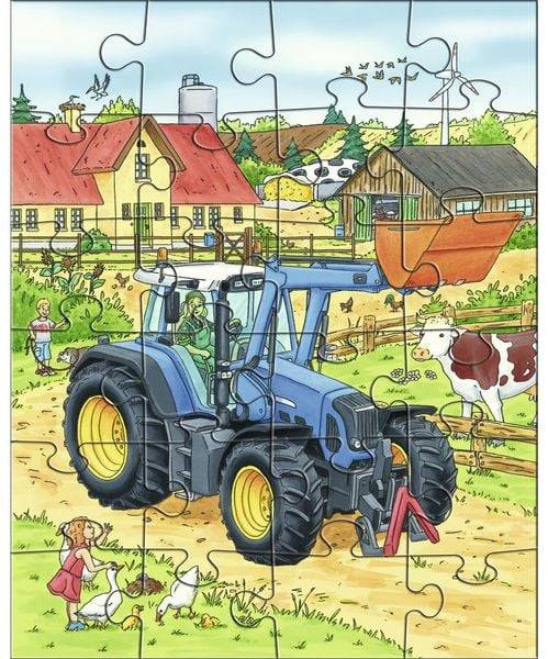 HABA - Puzzles Traktor & Co.
