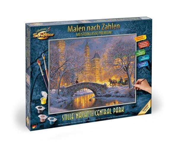 Schipper 609130874 - Malen nach Zahlen, Stille Nacht im Central Park, 40 x 50 cm