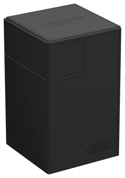 ULTIMATE GUARD Flip`n`Tray 100+ XenoSkin Monocolor Schwarz