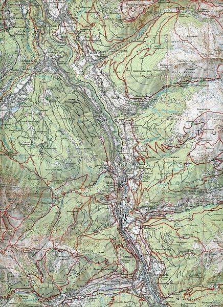 DAV Alpenvereinskarte 31/5 Innsbruck und Umgebung 1 : 50 000 Wegmarkierungen