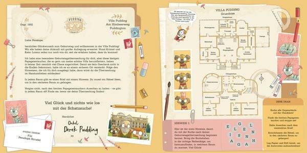 Penelope Strudel und die rätselhafte Schatzsuche