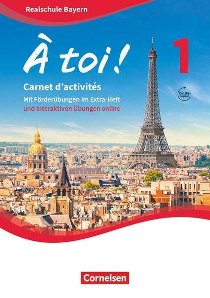 À toi ! Band 1 - Bayern - Carnet d'activités mit interaktiven Übungen auf scook.de