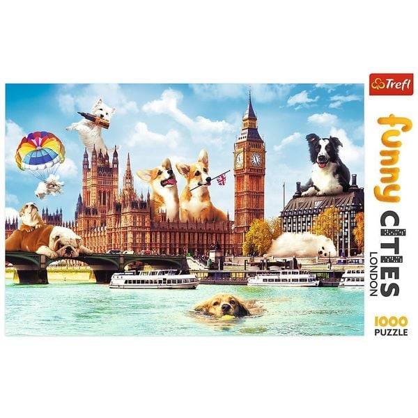Hunde in London (Puzzle)