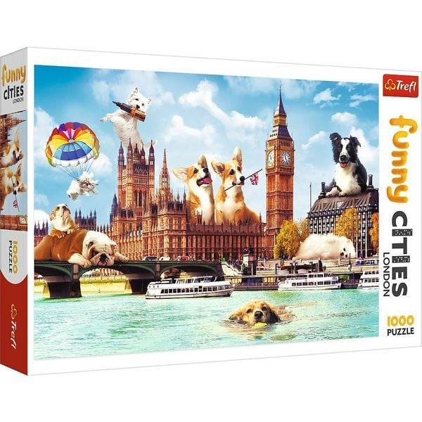 Hunde in London (Puzzle)