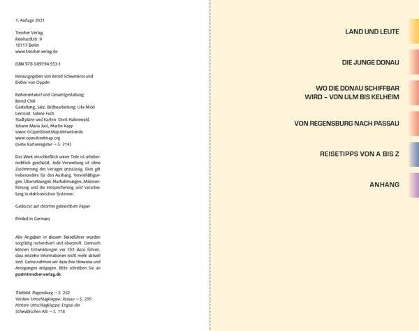 TRESCHER Reiseführer Donau