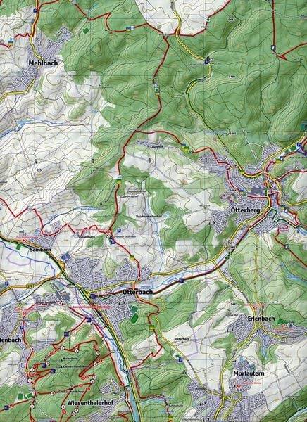 Pfälzerwald 3. Blatt 41-548, 1 : 25 000